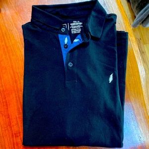 Sec. 119 Grateful Dead black lighting polo like new
